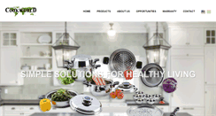 Desktop Screenshot of cookworldusa.com